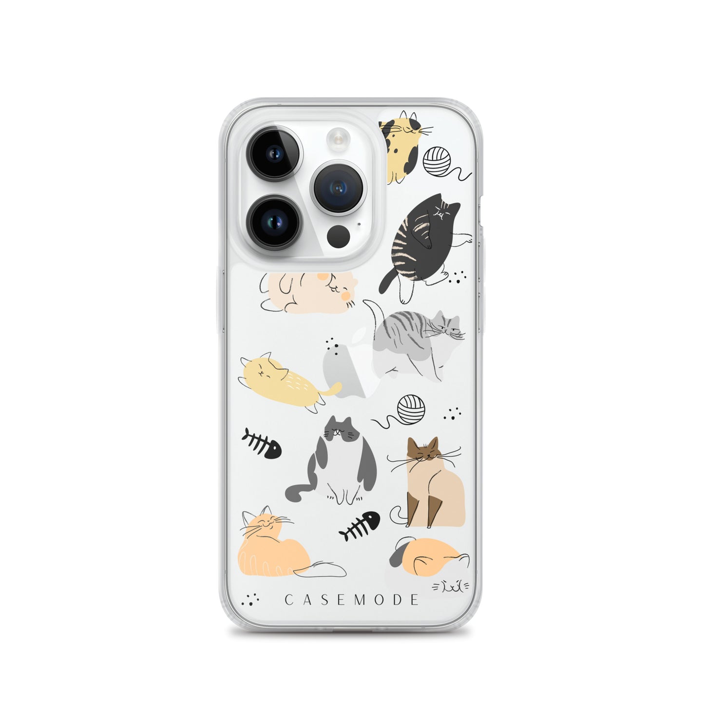 Cat's Meow iPhone Case (Clear)