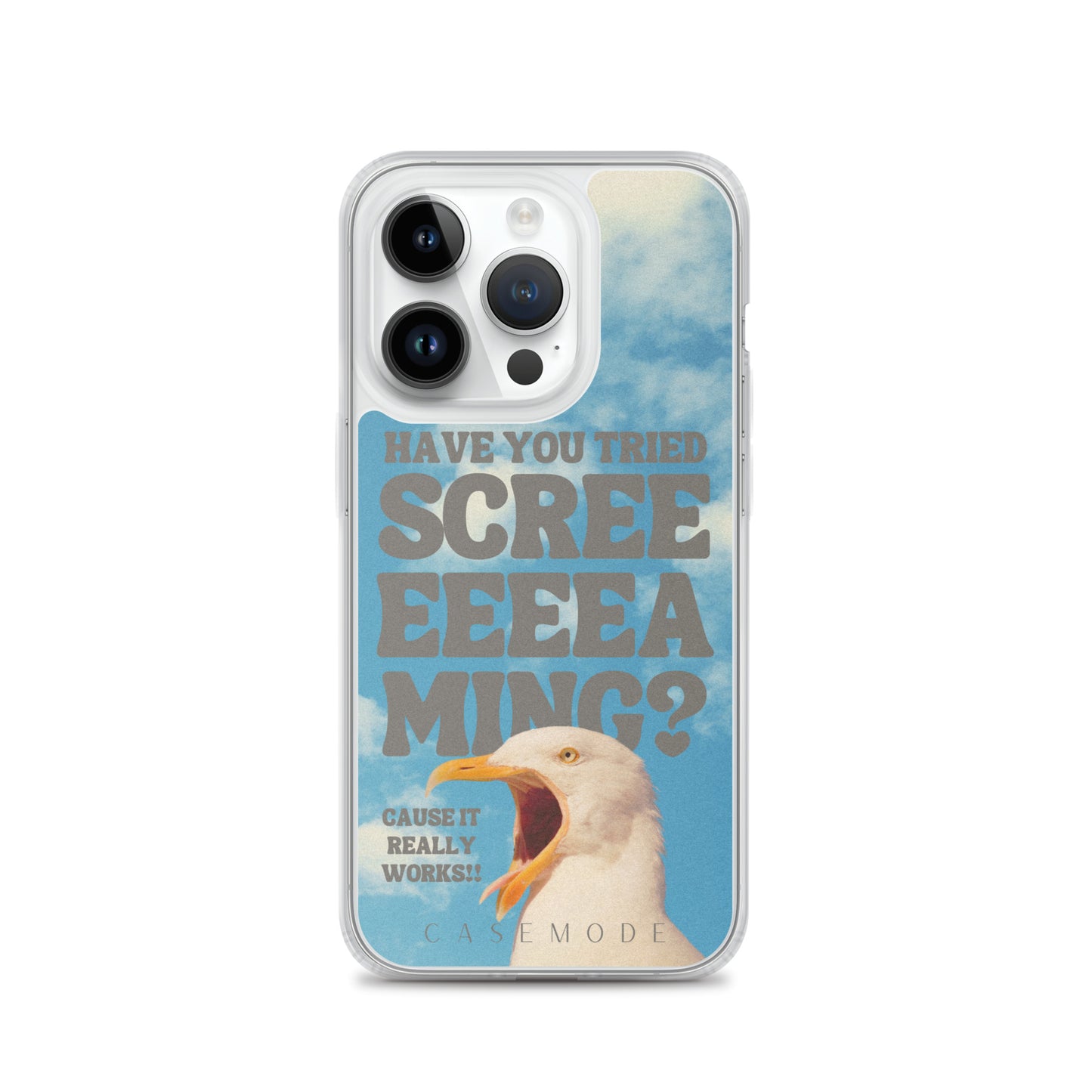 Have You Tried Screaming? iPhone Case