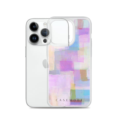 Purple Abstract iPhone Case