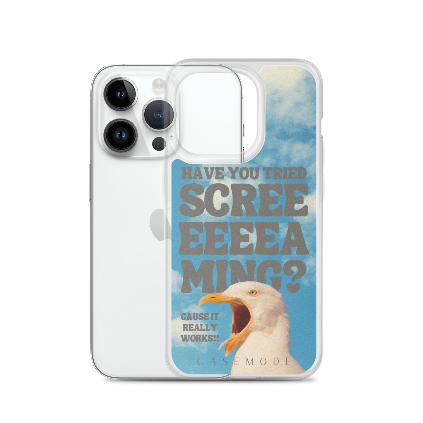 Have You Tried Screaming? iPhone Case