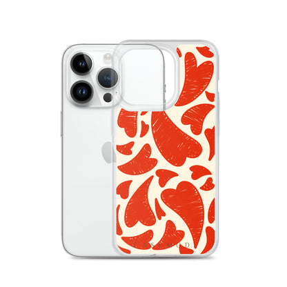 Heartfelt Chaos iPhone Case