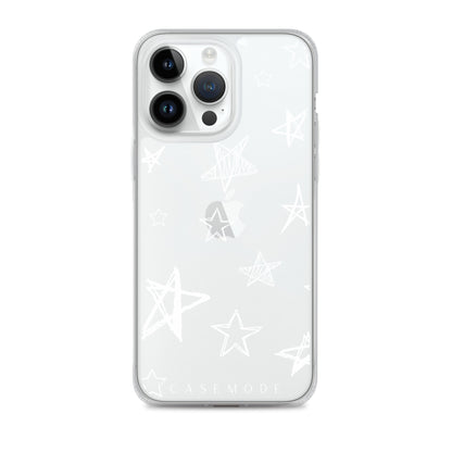 Star Struck iPhone Case (Clear White)