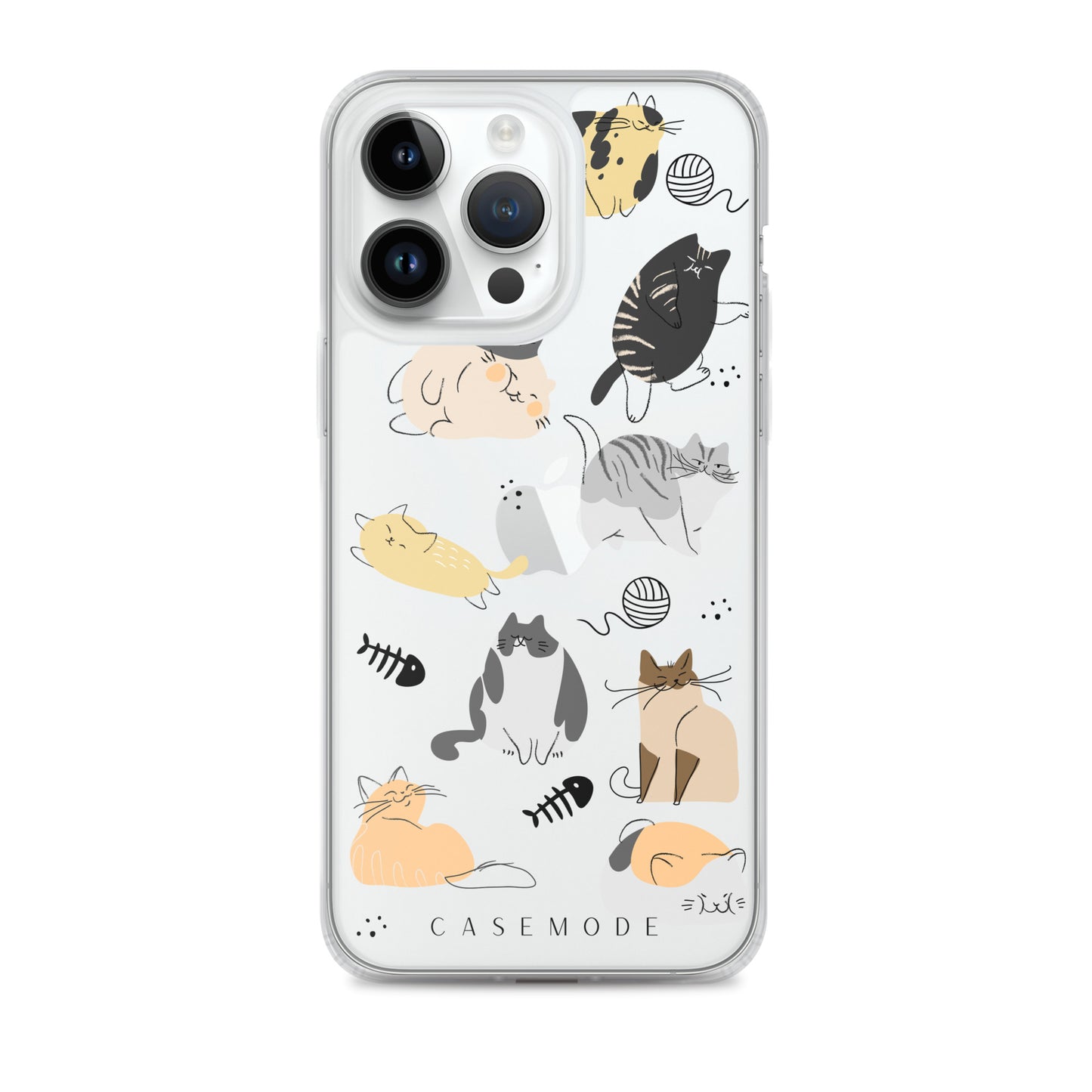 Cat's Meow iPhone Case (Clear)