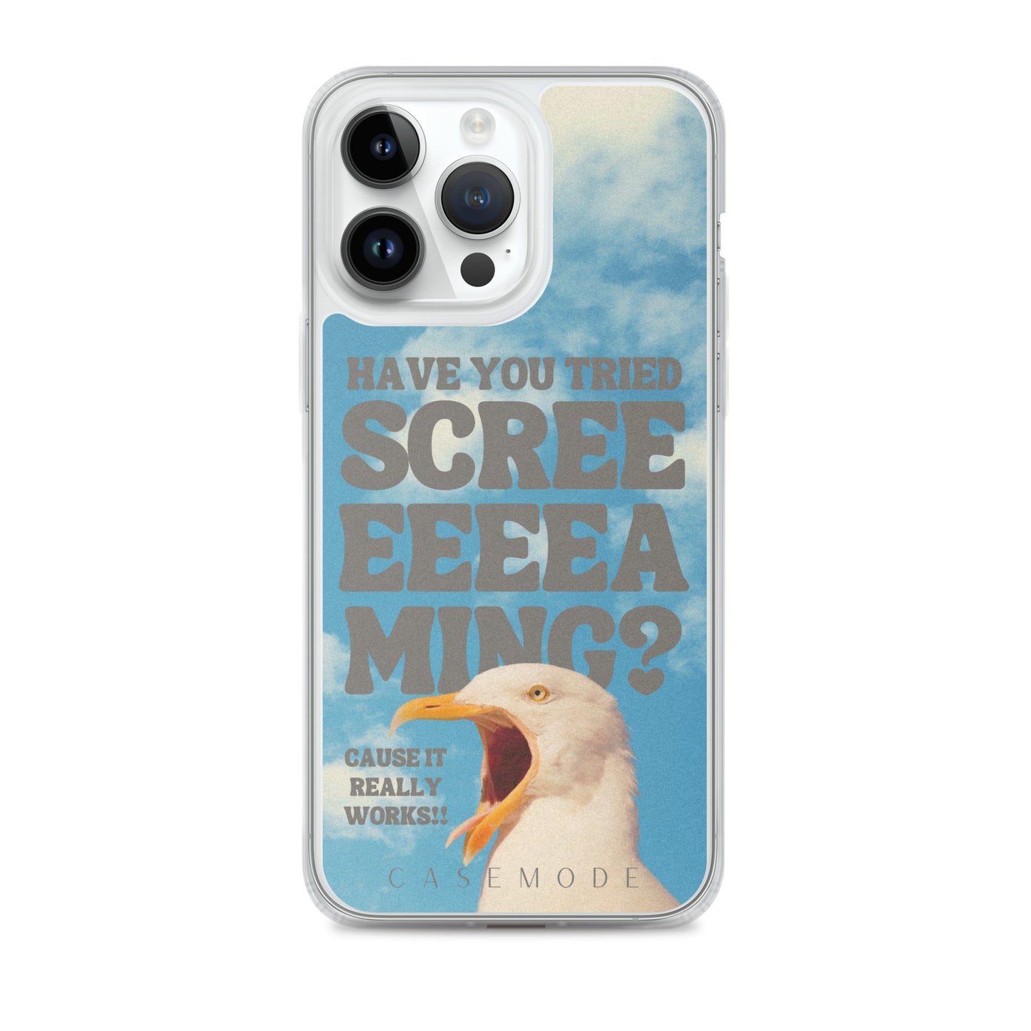 Have You Tried Screaming? iPhone Case