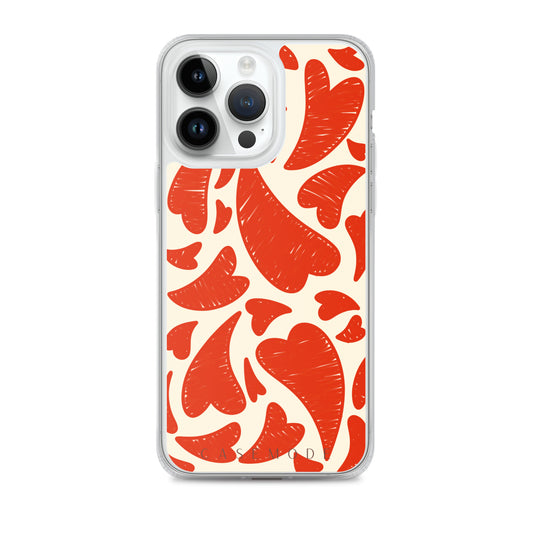 Heartfelt Chaos iPhone Case