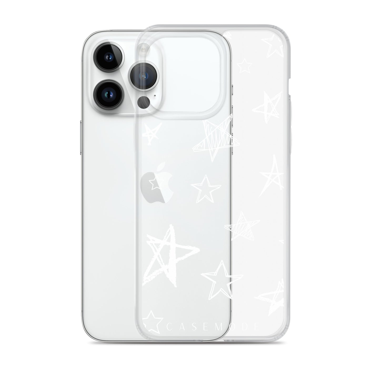 Star Struck iPhone Case (Clear White)