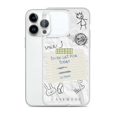 Important Tasks iPhone Case