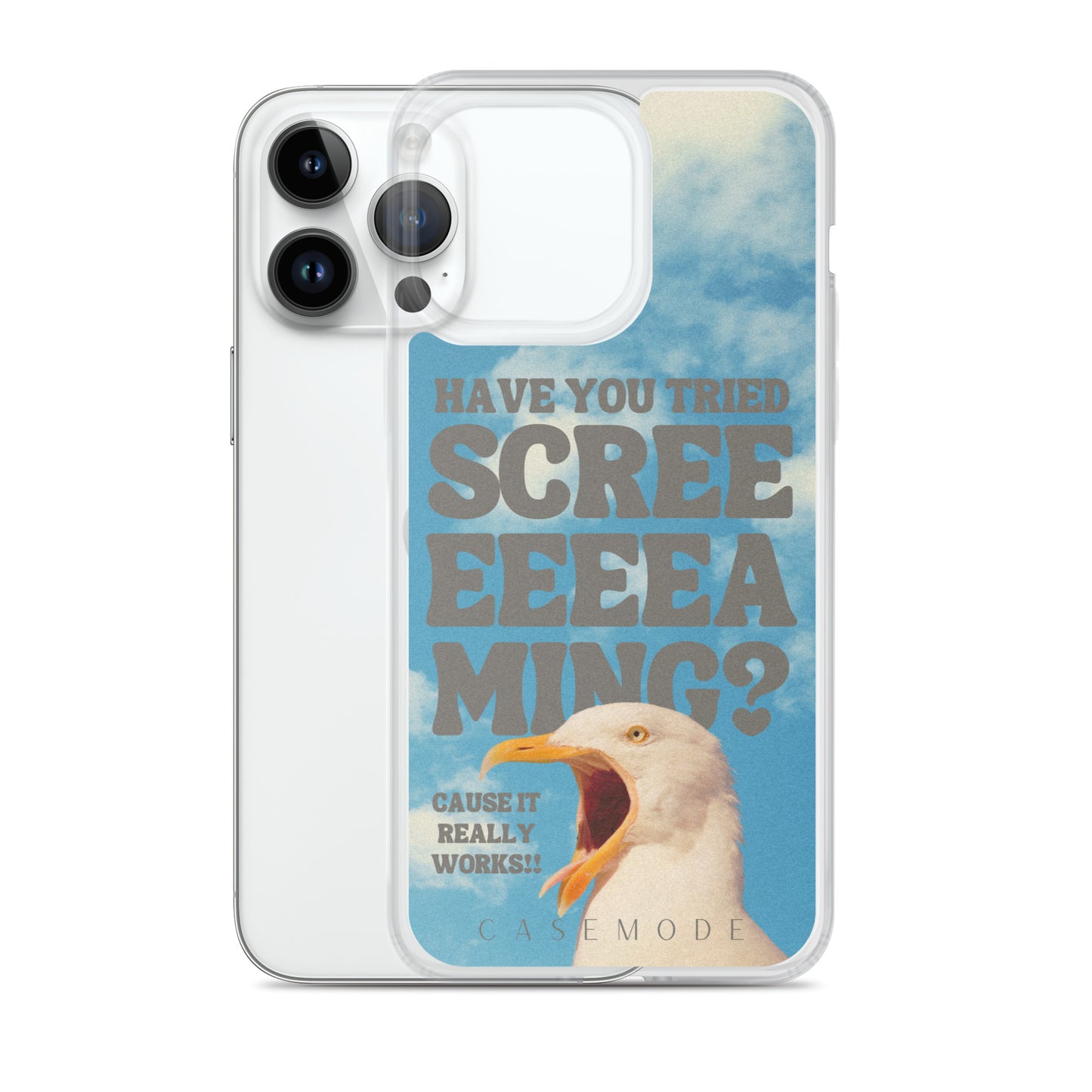 Have You Tried Screaming? iPhone Case