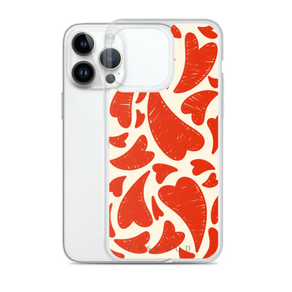 Heartfelt Chaos iPhone Case