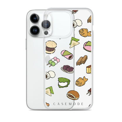 Wagashi iPhone Case (Clear)