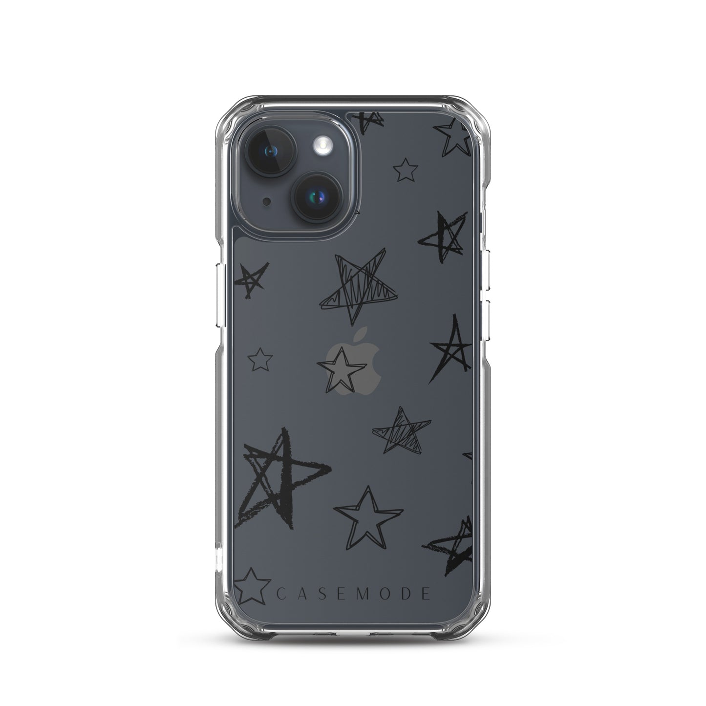 Star Struck iPhone Case (Clear Black)