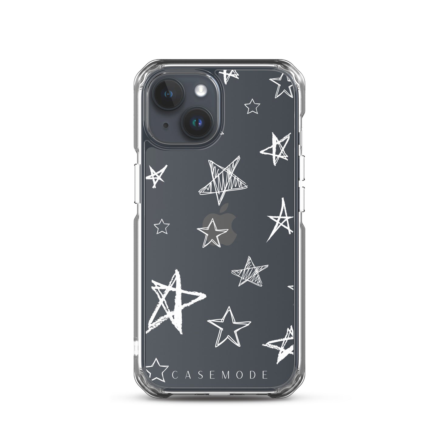 Star Struck iPhone Case (Clear White)