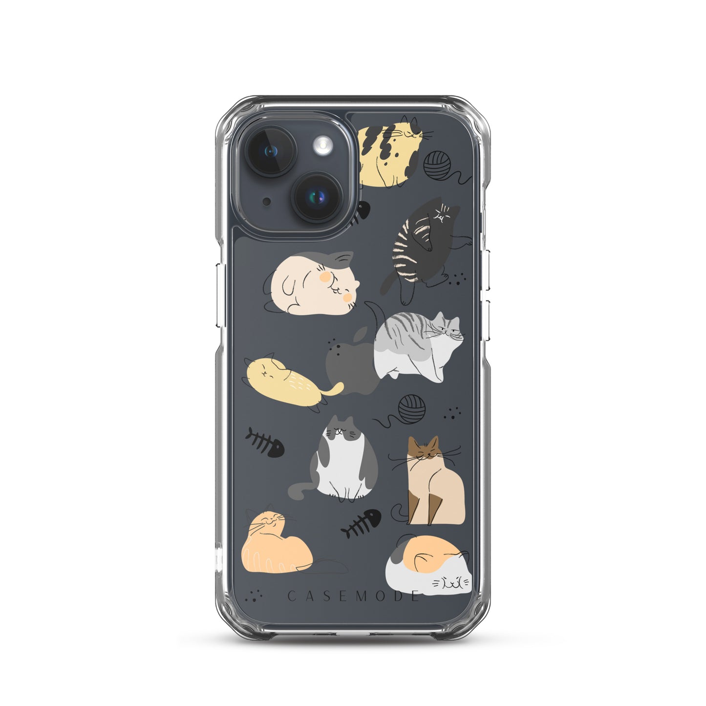 Cat's Meow iPhone Case (Clear)