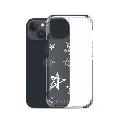 Star Struck iPhone Case (Clear White)