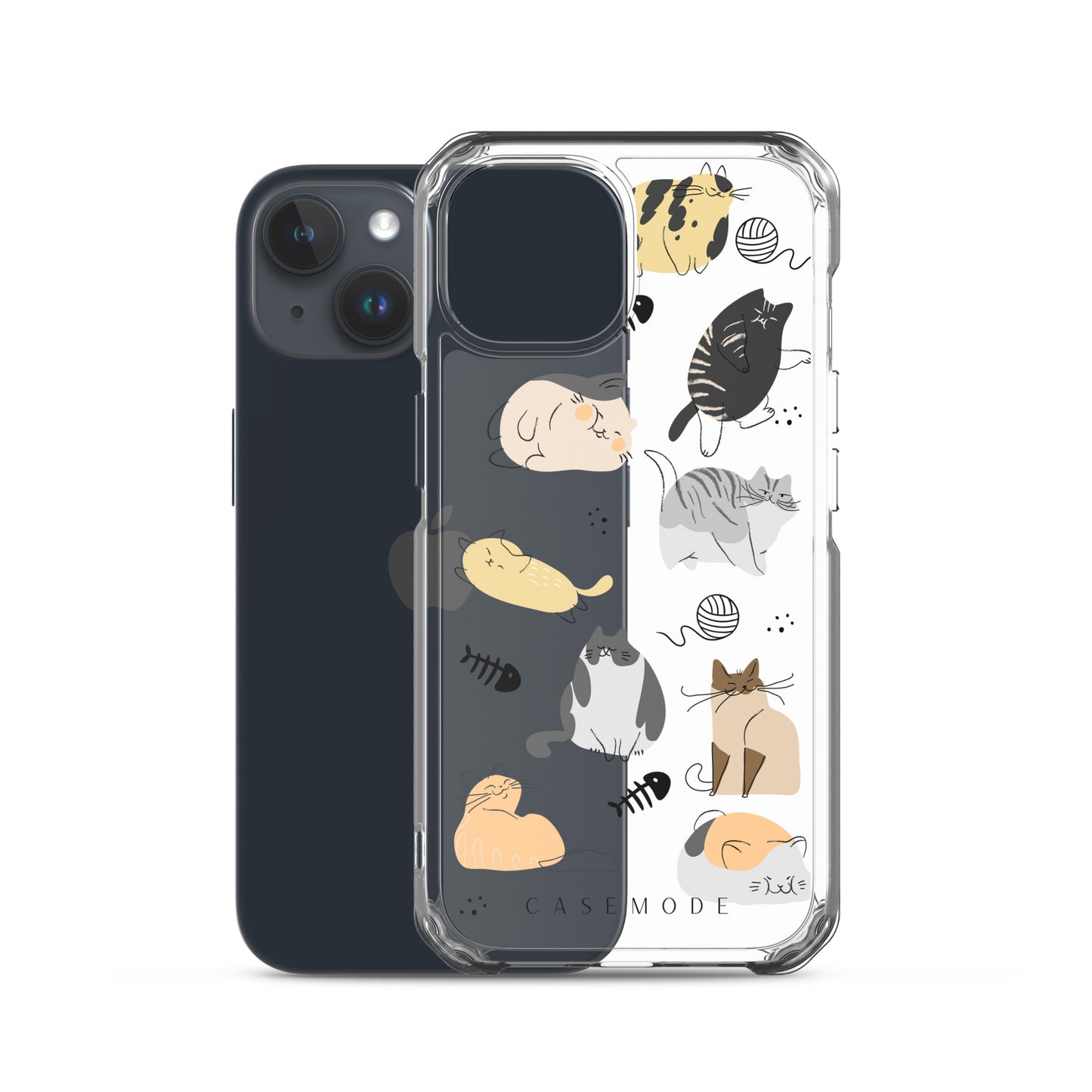 Cat's Meow iPhone Case (Clear)