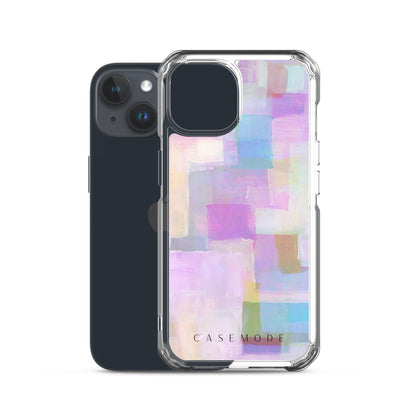 Purple Abstract iPhone Case