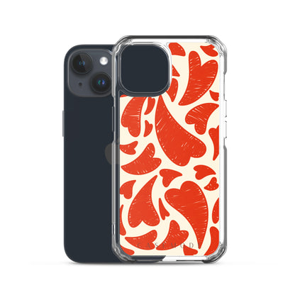 Heartfelt Chaos iPhone Case