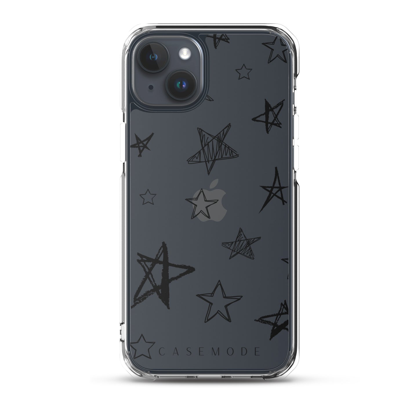 Star Struck iPhone Case (Clear Black)