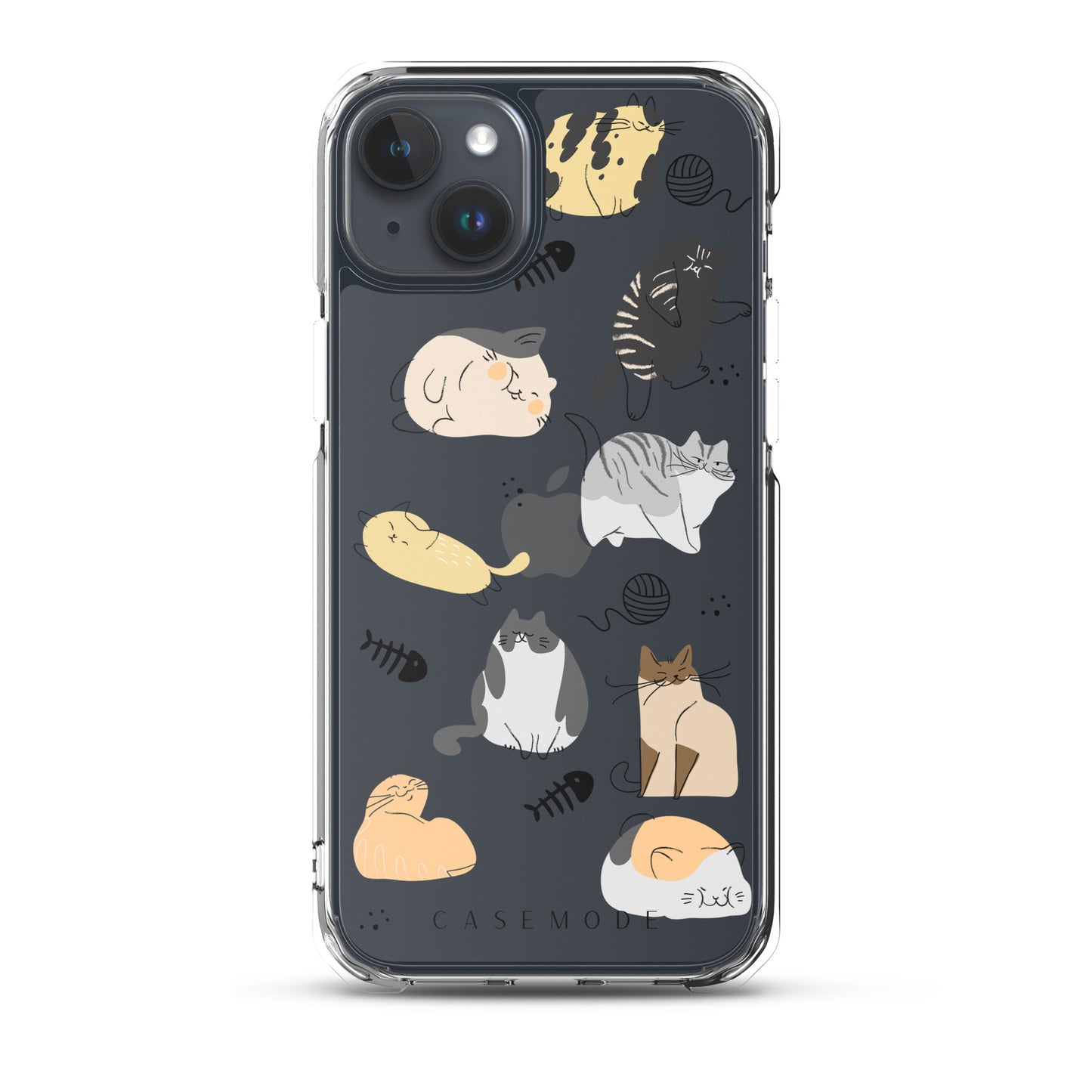 Cat's Meow iPhone Case (Clear)