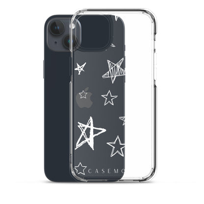 Star Struck iPhone Case (Clear White)