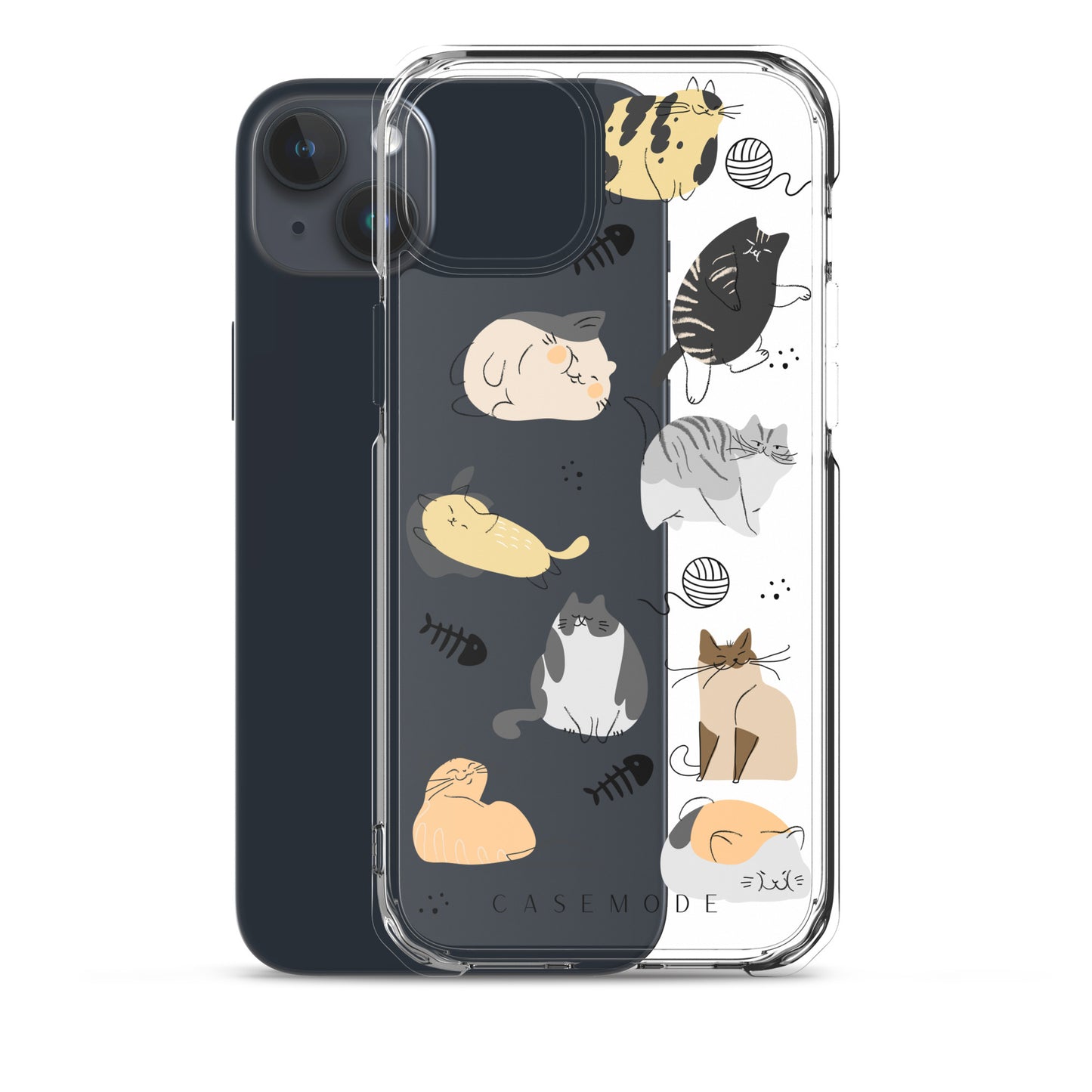 Cat's Meow iPhone Case (Clear)