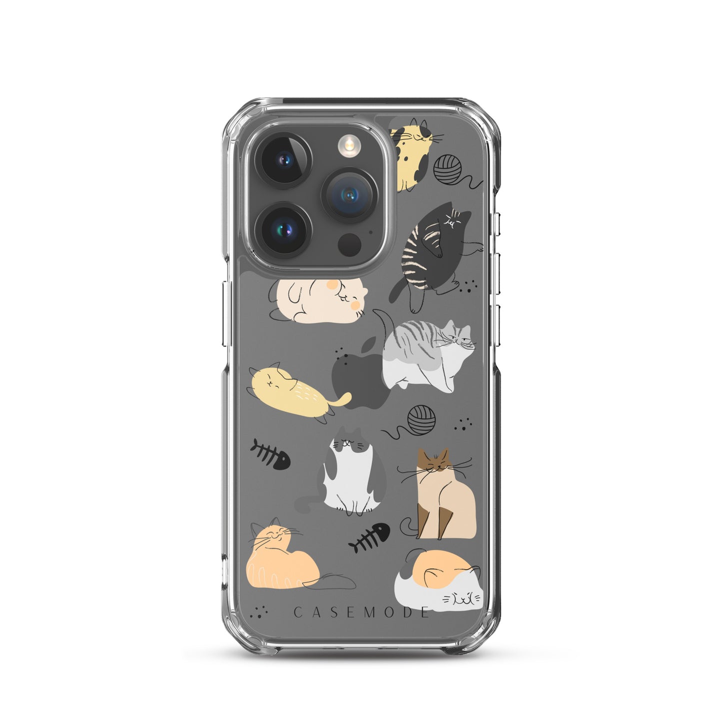 Cat's Meow iPhone Case (Clear)