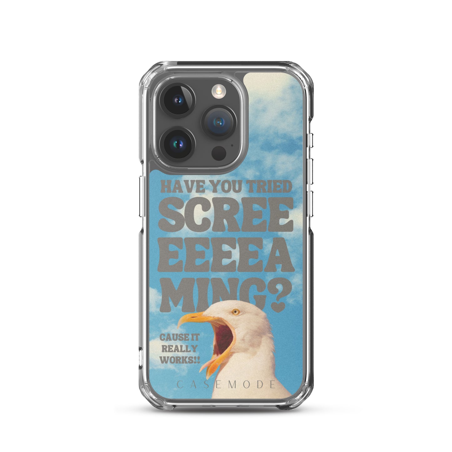 Have You Tried Screaming? iPhone Case