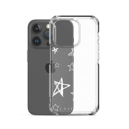 Star Struck iPhone Case (Clear White)