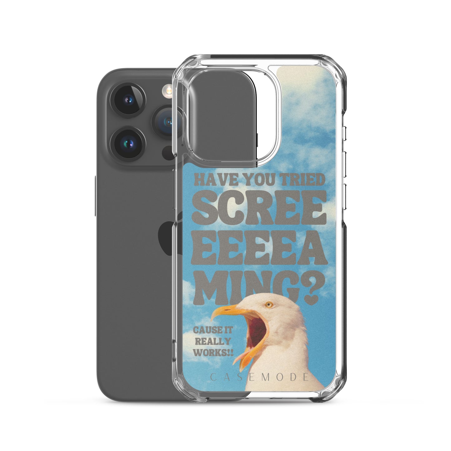 Have You Tried Screaming? iPhone Case