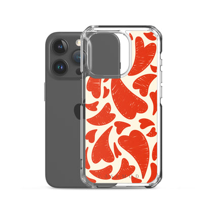 Heartfelt Chaos iPhone Case