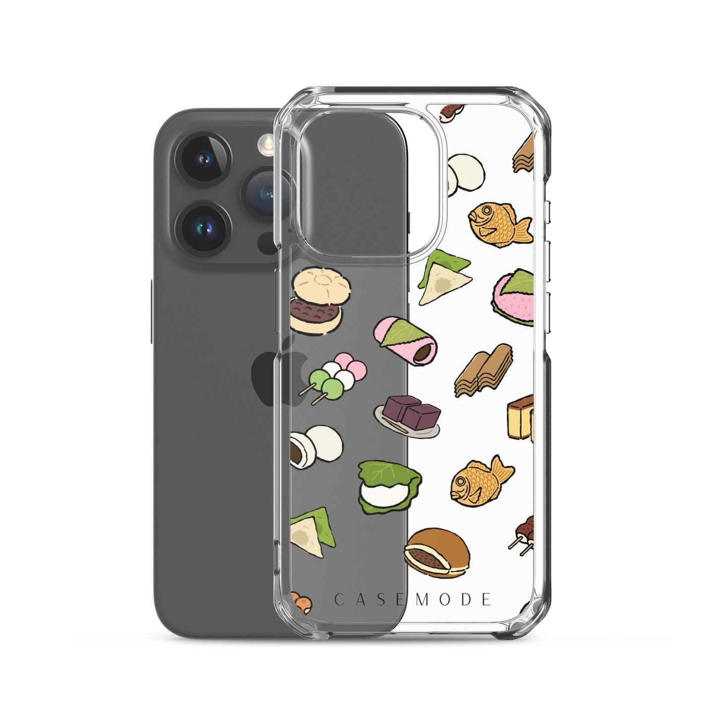 Wagashi iPhone Case (Clear)