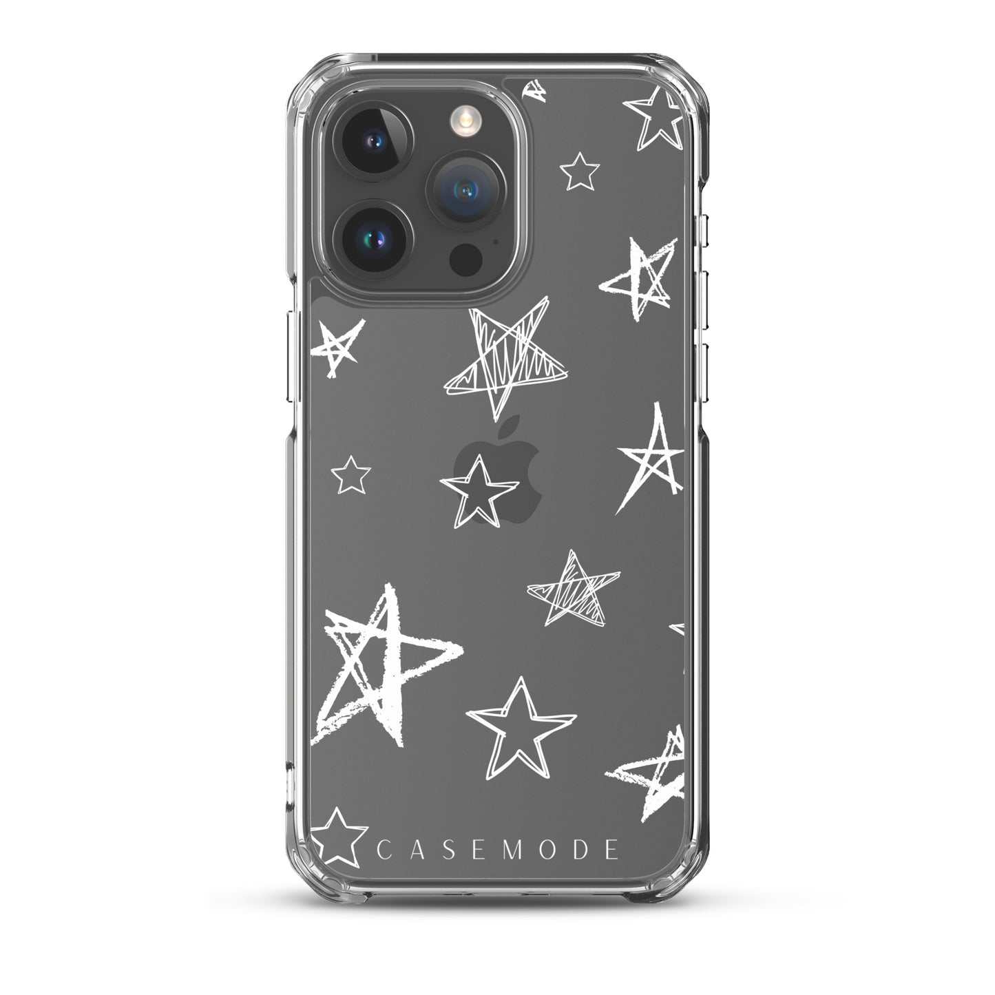 Star Struck iPhone Case (Clear White)