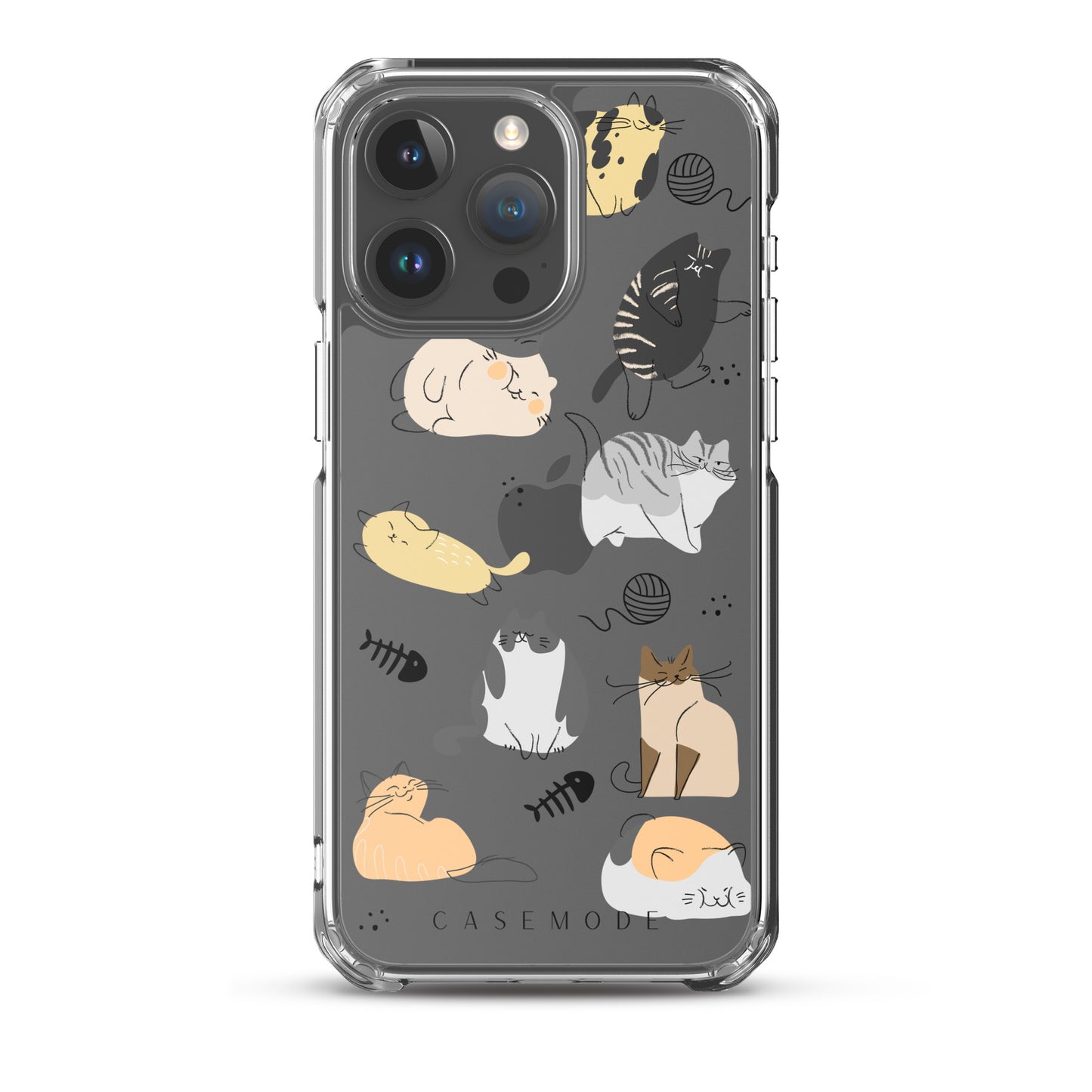 Cat's Meow iPhone Case (Clear)