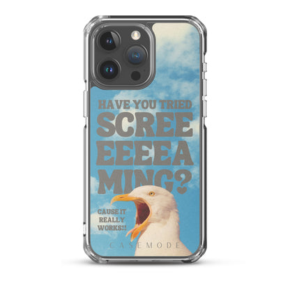 Have You Tried Screaming? iPhone Case