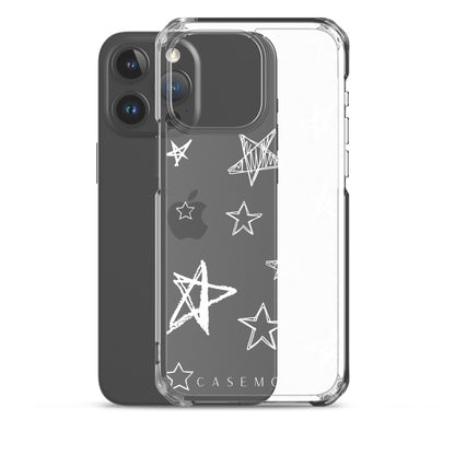 Star Struck iPhone Case (Clear White)