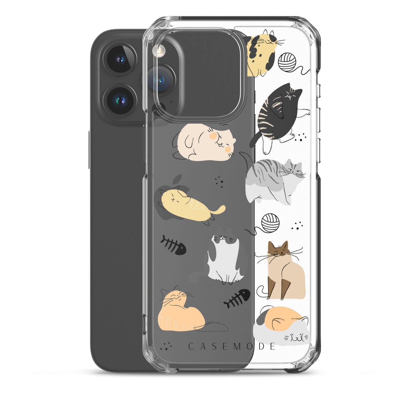 Cat's Meow iPhone Case (Clear)