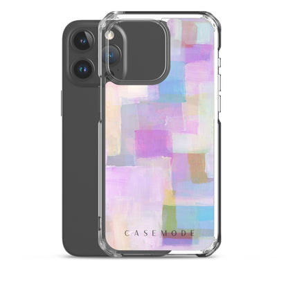 Purple Abstract iPhone Case