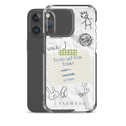 Important Tasks iPhone Case