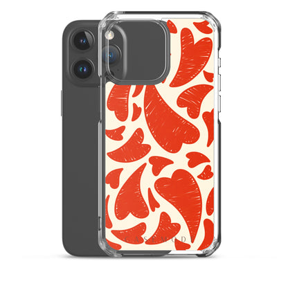 Heartfelt Chaos iPhone Case