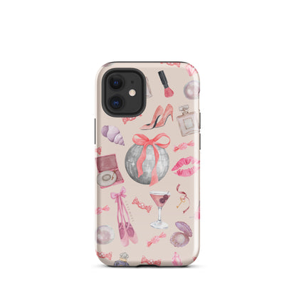 Coquette's Soirée Premium Solid iPhone Case