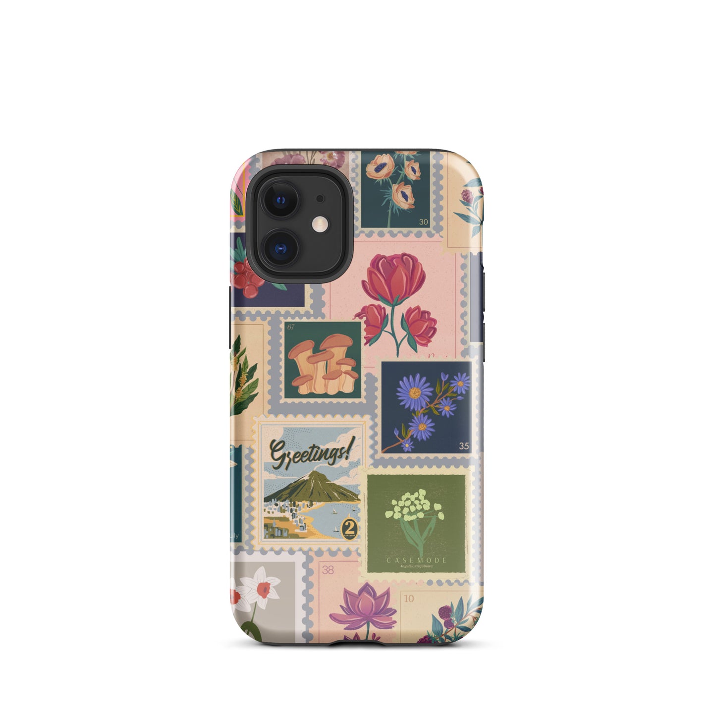 Vintage Bloom Premium Solid iPhone Case