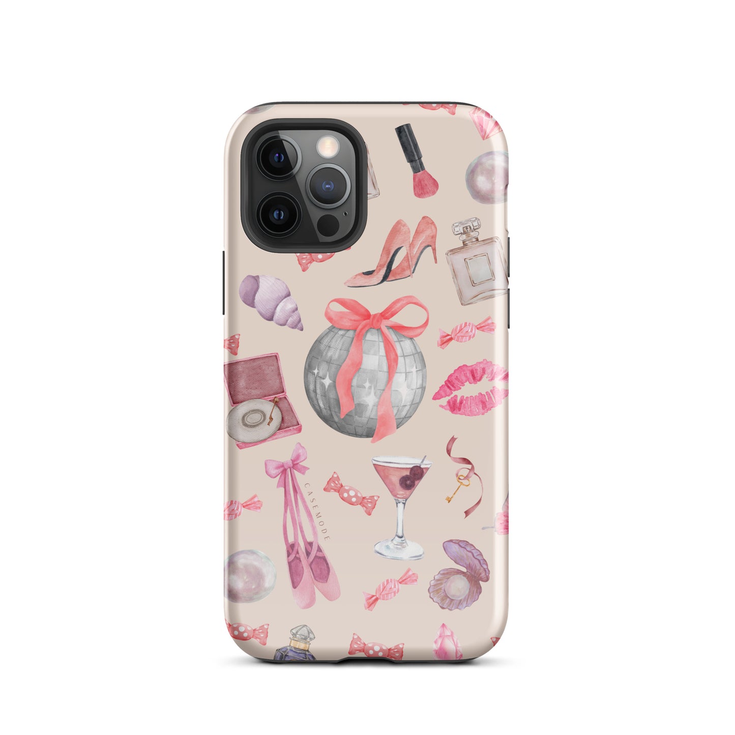 Coquette's Soirée Premium Solid iPhone Case