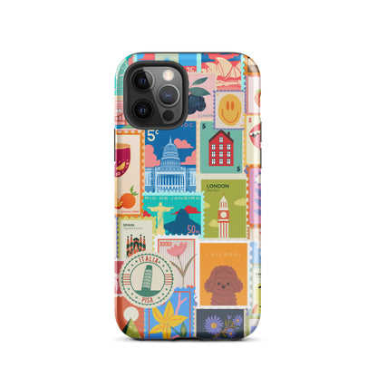 Bon Voyage Premium Solid iPhone Case