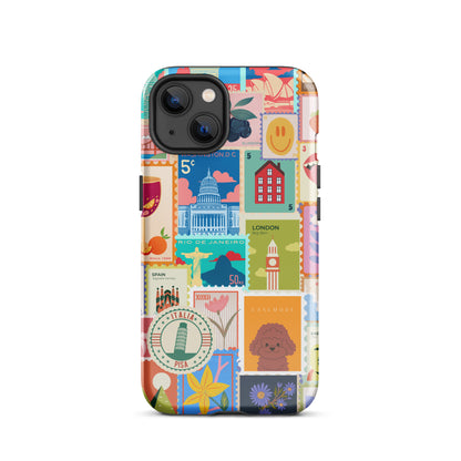 Bon Voyage Premium Solid iPhone Case