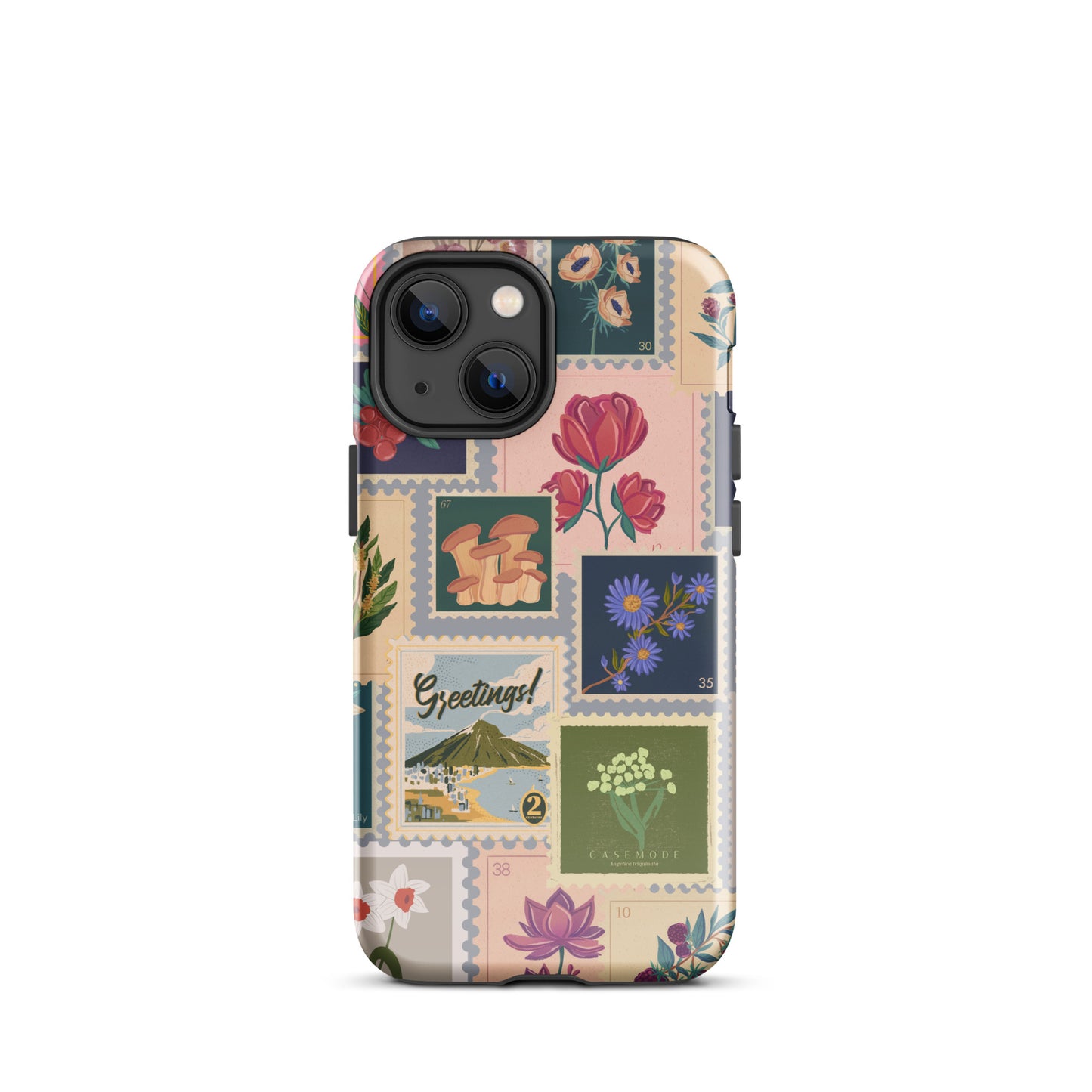 Vintage Bloom Premium Solid iPhone Case