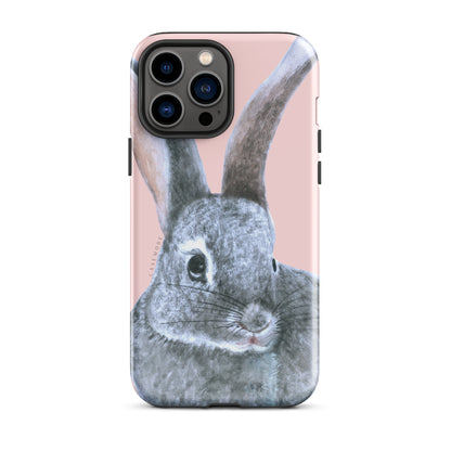 Bunny Blush Premium Solid iPhone Case