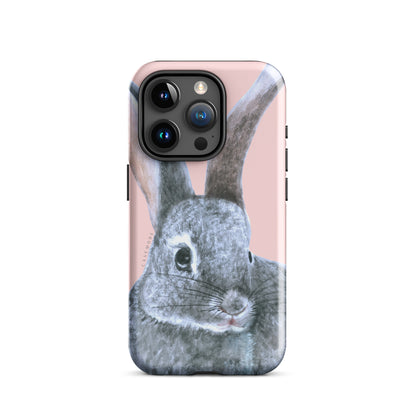 Bunny Blush Premium Solid iPhone Case