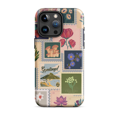 Vintage Bloom Premium Solid iPhone Case