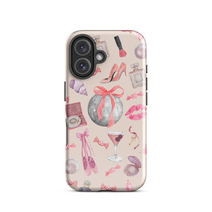 Coquette's Soirée Premium Solid iPhone Case