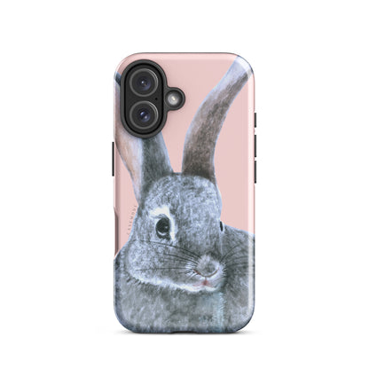 Bunny Blush Premium Solid iPhone Case